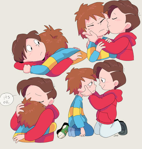 Clean Doodle Page (+1 AC, +flat color & minimal shading)